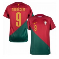 Koszulka piłkarska Portugalia Andre Silva #9 Strój Domowy MŚ 2022 tanio Krótki Rękaw